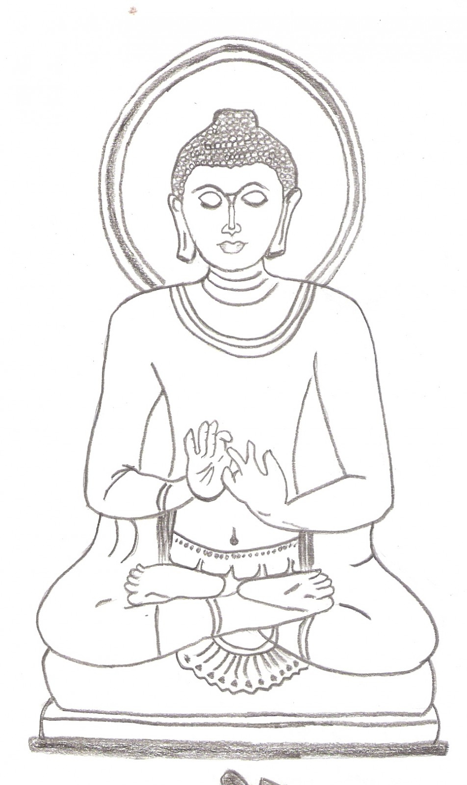 Buddha Face (Introductory Drawing Course) – Himalayan Art Museum